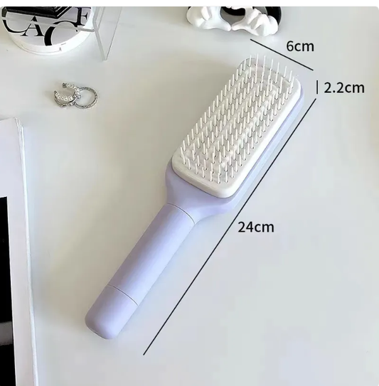 4 In 1 Self Cleaning Brush by Queendom