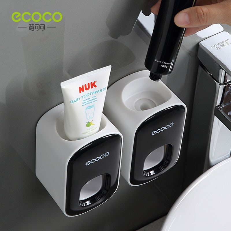 Wall Mount Automatic Toothpaste Dispenser by Queendom
