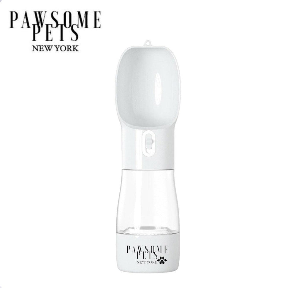 2-in-1 Portable Pet Feeder - Light Grey