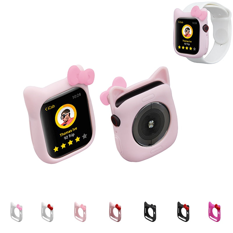 Cat Watch Cover Case for Apple Watch by Queendom