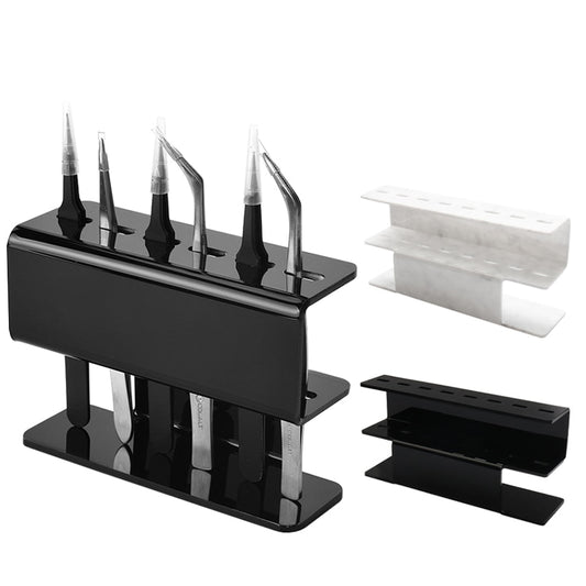Acrylic Eyelash Tweezers Holder by Queendom