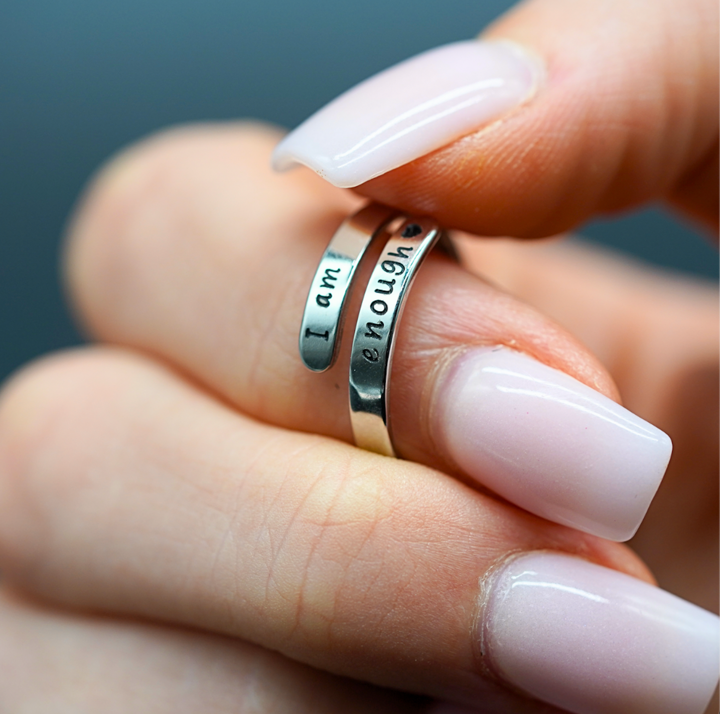 I Am Enough Ring by Queendom