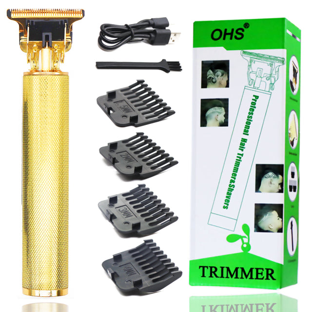 USB Vintage Electric Hair Trimmer by Queendom