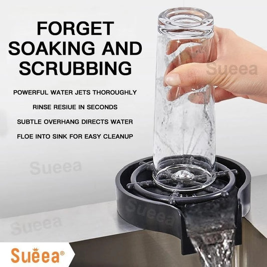 Glass Rinser Automatic Cup Washer by Queendom