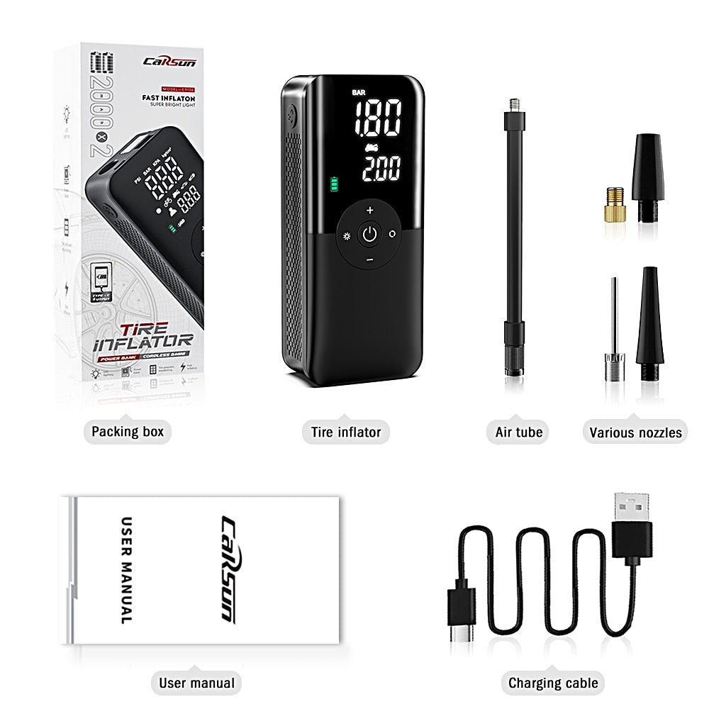 Portable Inflator Pump by Queendom