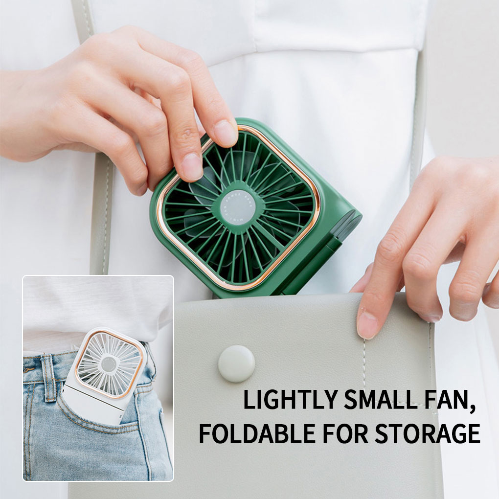 Mini Cooling Foldable Fan by Queendom