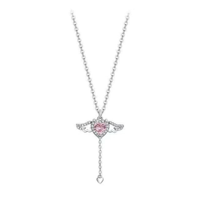Heart Wings Necklace by Queendom