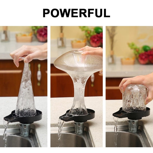 Glass Rinser Automatic Cup Washer by Queendom
