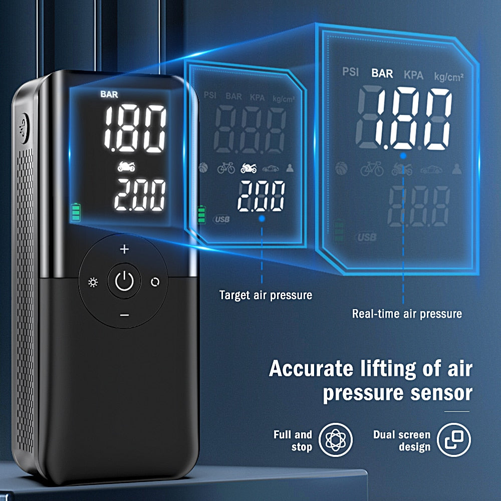 Portable Inflator Pump by Queendom