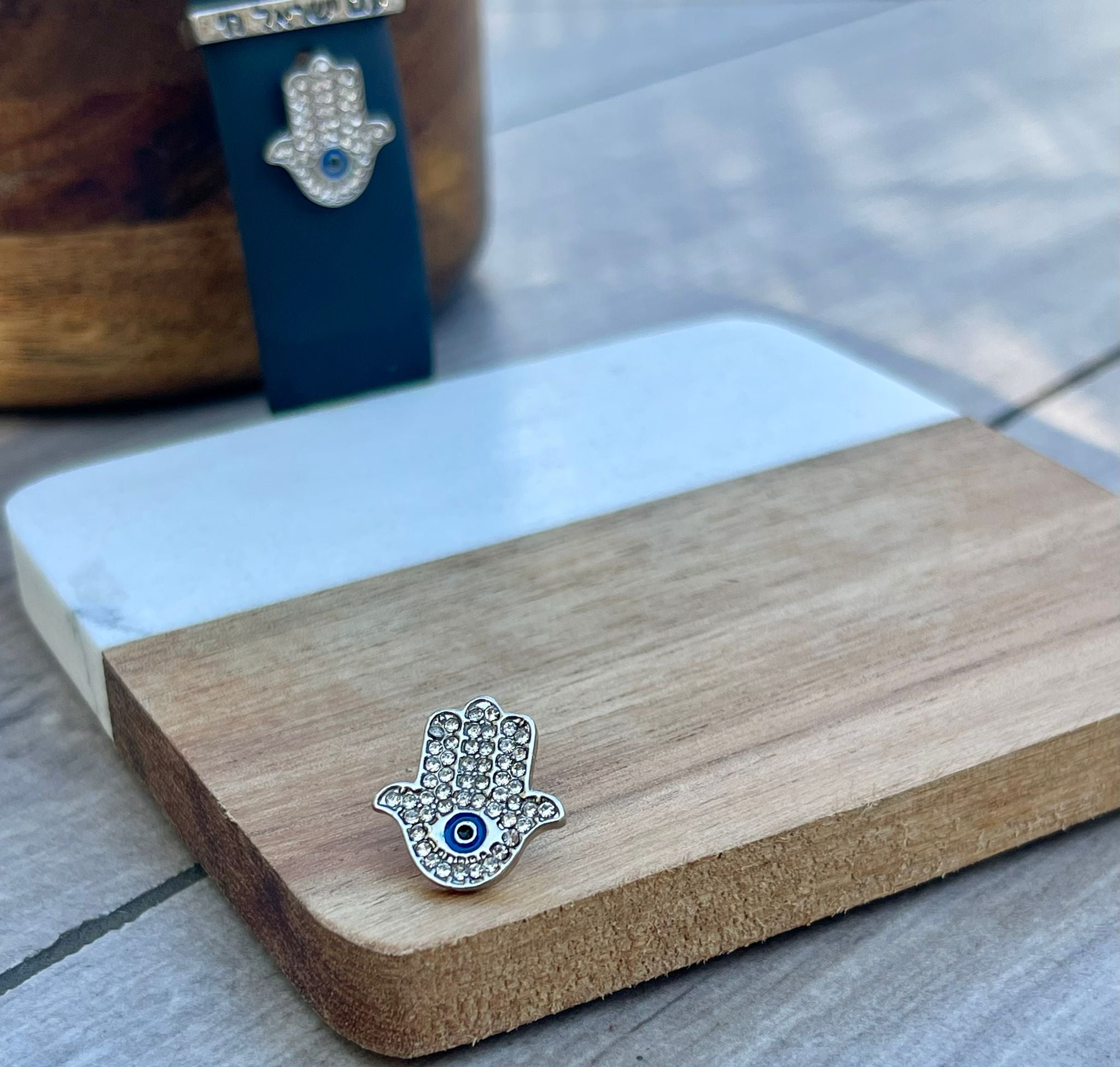 Hamsa Evil Eye Pin Watch Band – Apple & Smartwatch Compatible