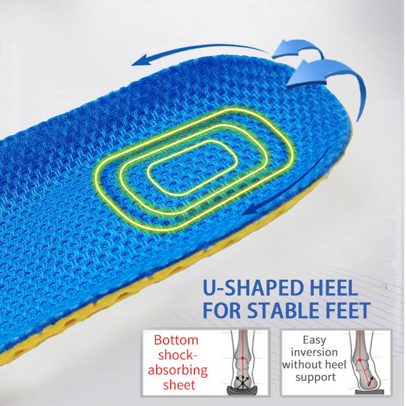 Memory Foam Insoles For Shoes by Queendom