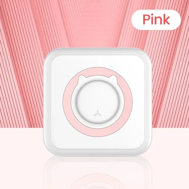 Mini Printer Portable Thermal Stickers by Queendom