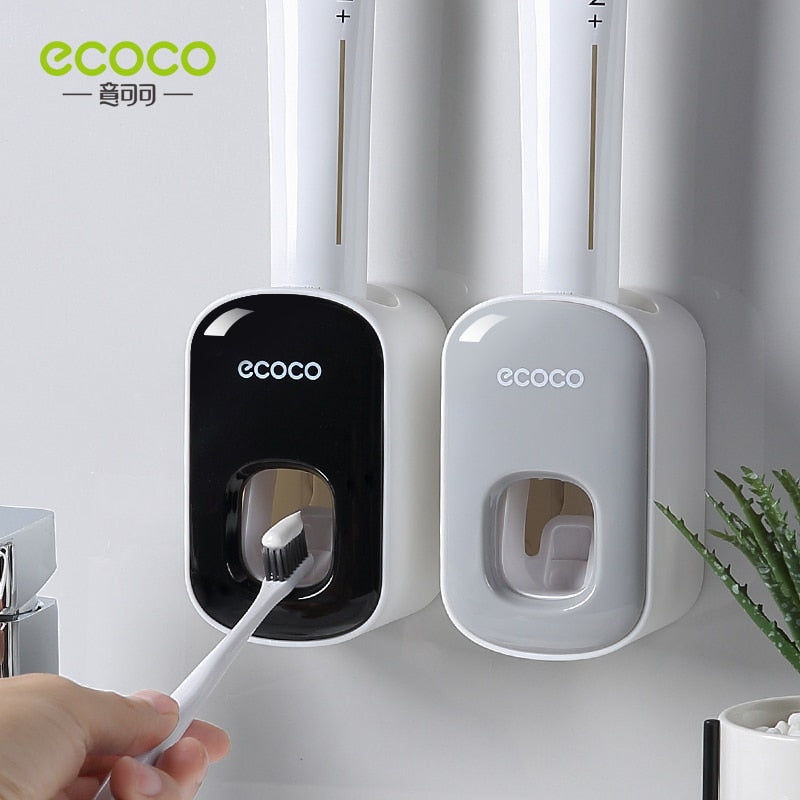 Wall Mount Automatic Toothpaste Dispenser by Queendom