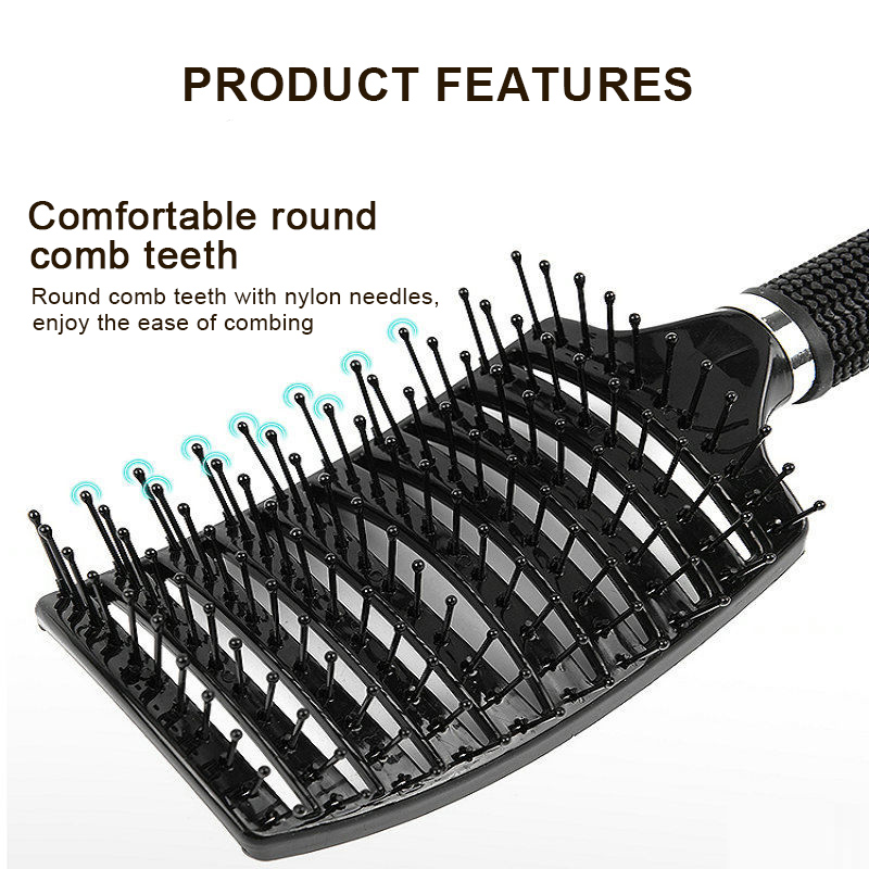 Massage Hair Comb by Queendom