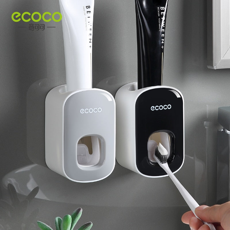 Wall Mount Automatic Toothpaste Dispenser by Queendom