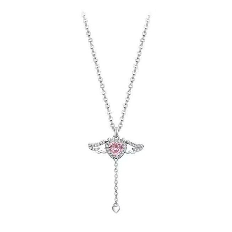 Heart Wings Necklace by Queendom