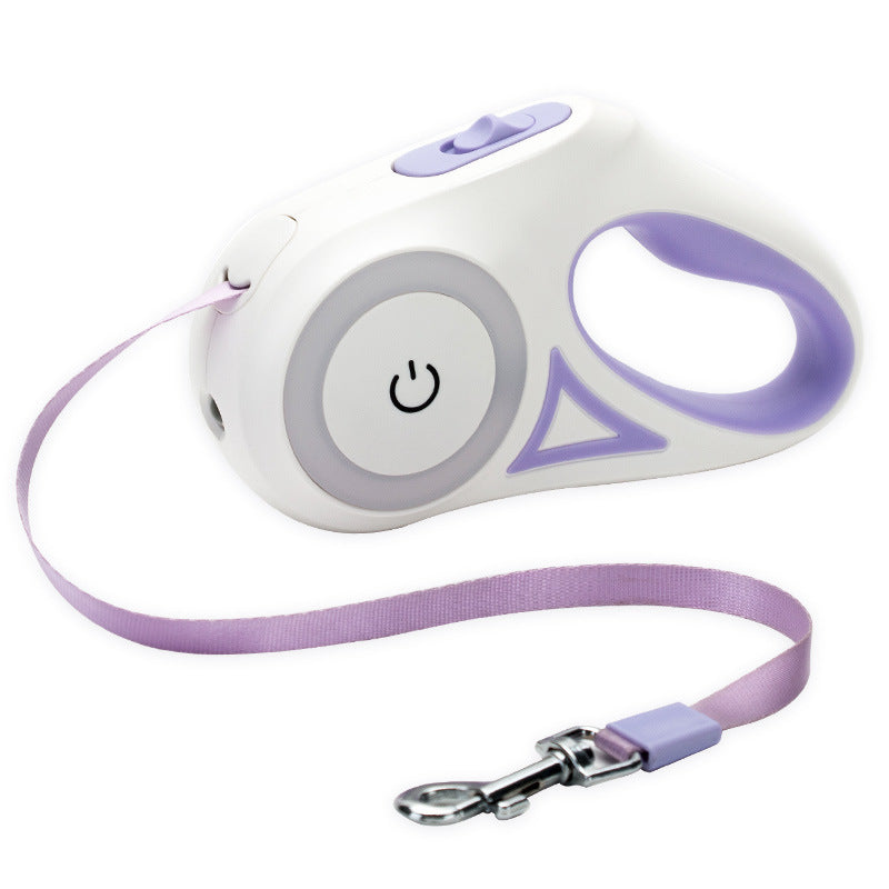 Led Lights Dog Leash by Queendom