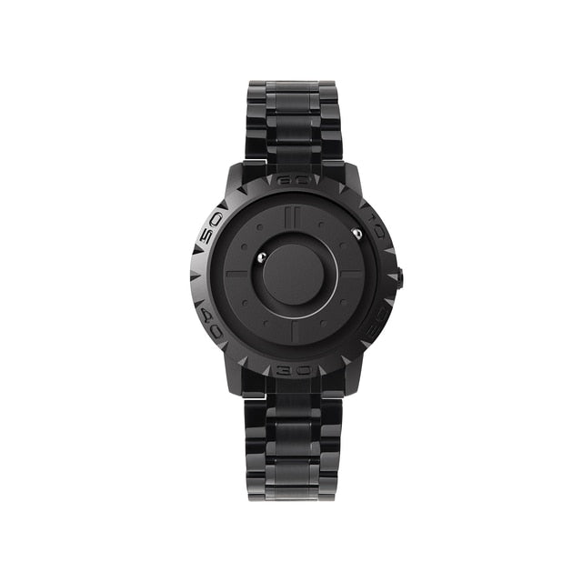 Iron Ball Magnetic Pointer Men's Watch by Queendom