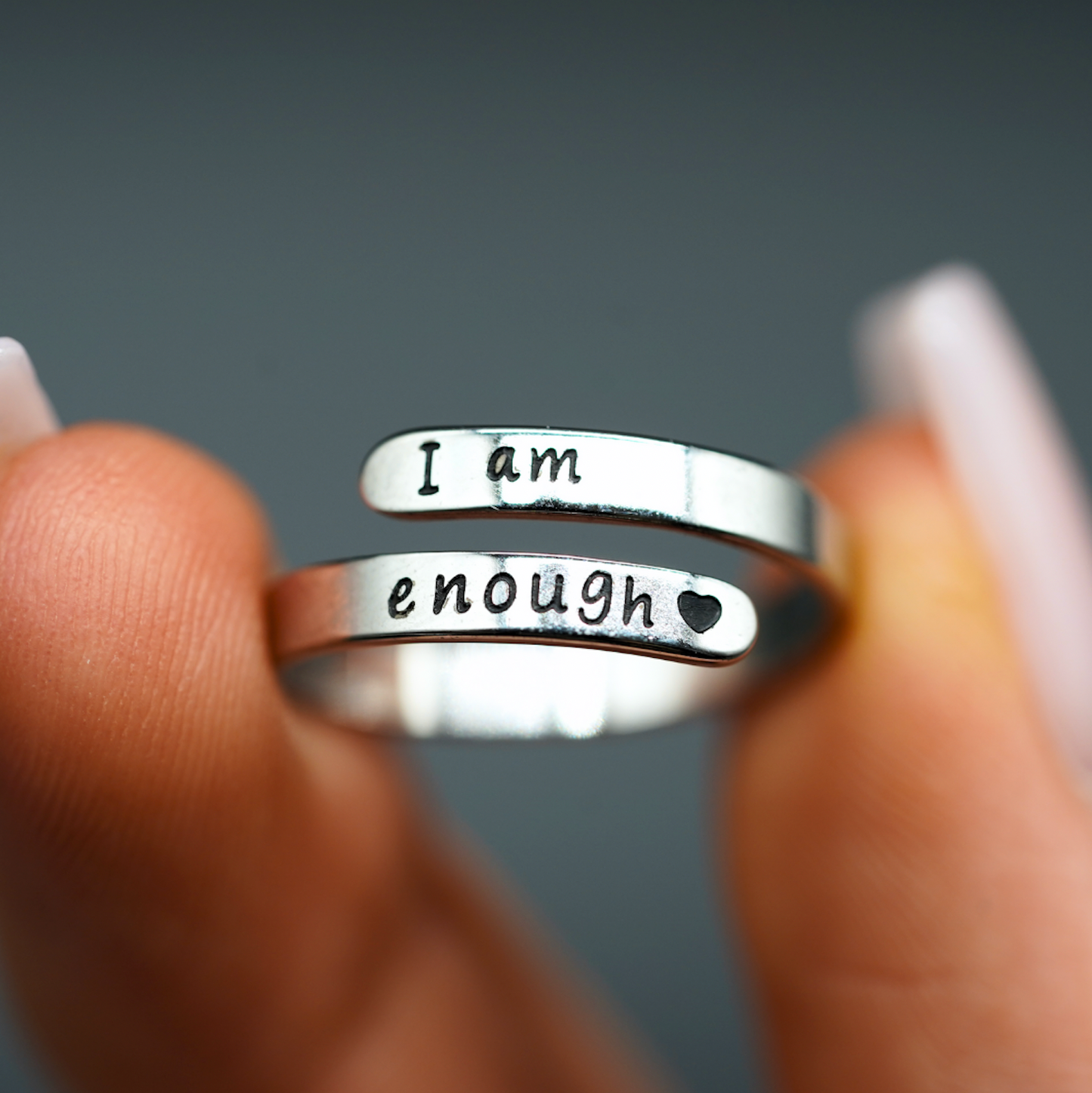 I Am Enough Ring by Queendom