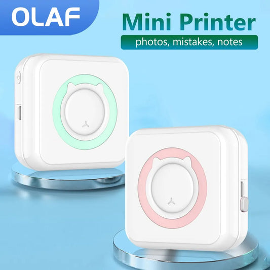 Mini Printer Portable Thermal Stickers by Queendom