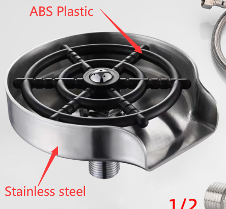 Glass Rinser Automatic Cup Washer by Queendom