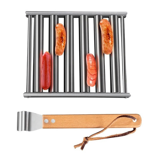 Stainless Steel Hot Dog Roller by Queendom