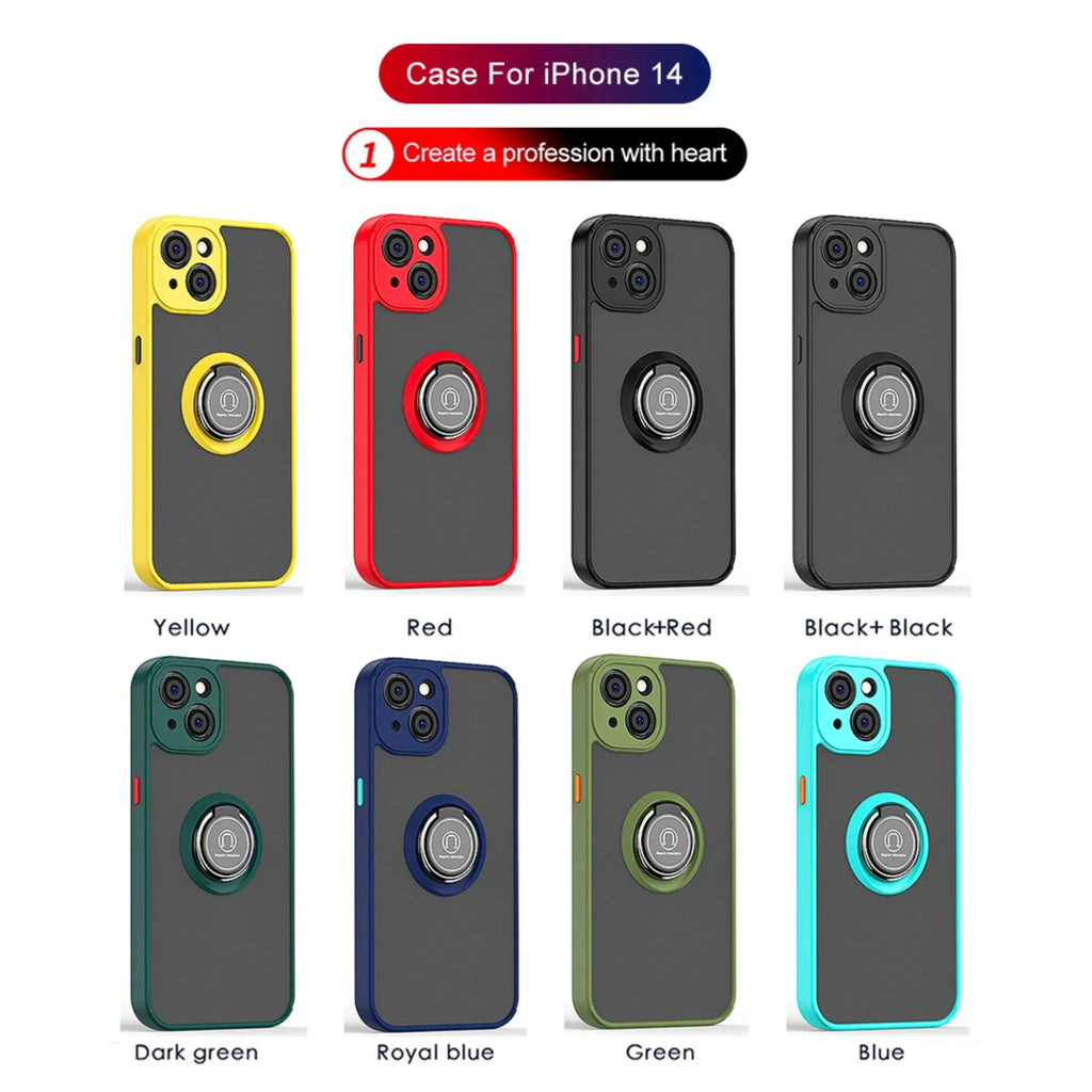 Apple iPhone 14 Magnetic Ring Case
