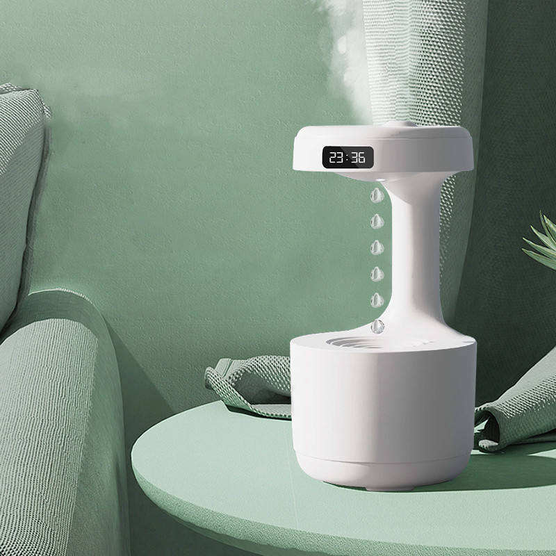 LED Water Drop Humidifier Diffuser by Queendom