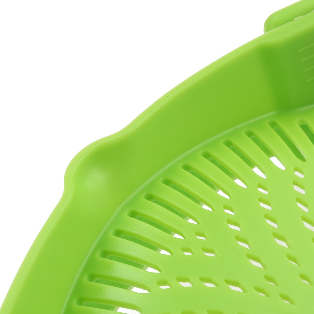 Silicone Kitchen Snap N Strain Filter by Queendom