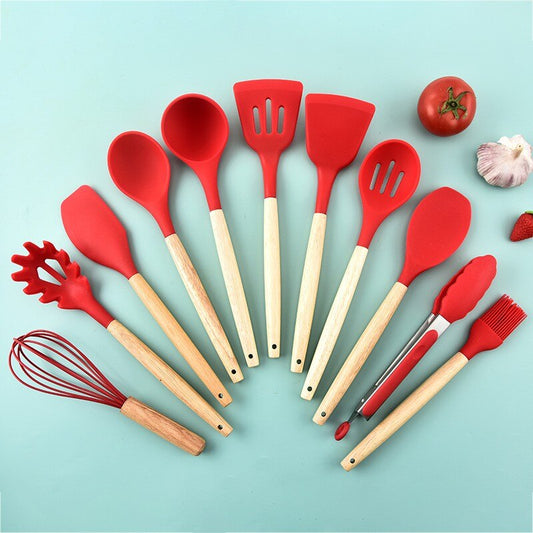 Non Stick Pot Spatula And Spoon by Queendom