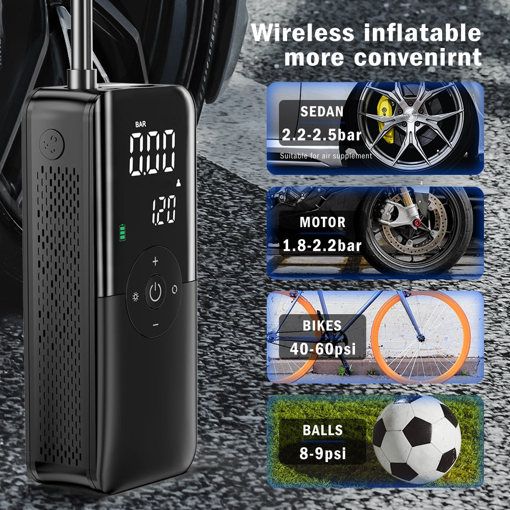 Portable Inflator Pump by Queendom