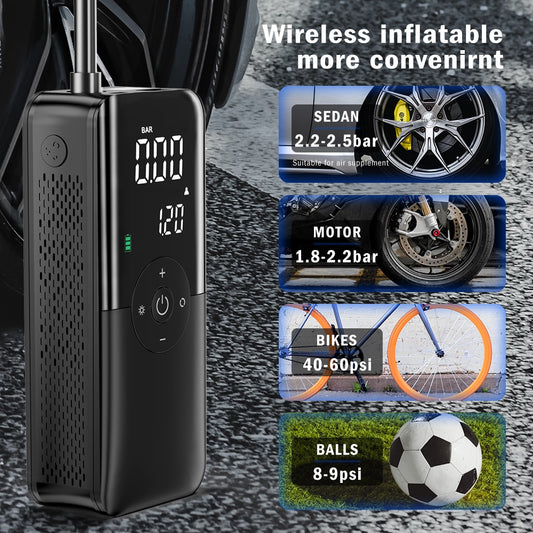 Portable Inflator Pump by Queendom