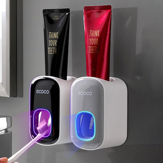 Wall Mount Automatic Toothpaste Dispenser by Queendom